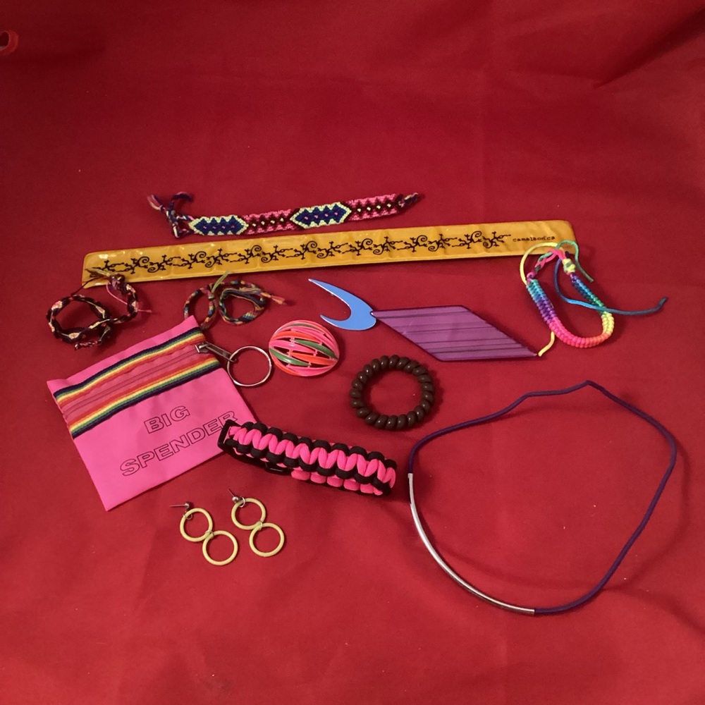 90s style costume jewelry